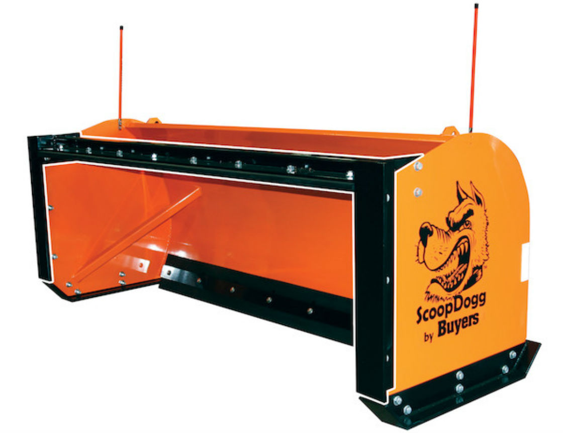 ScoopDogg Model 9153008 Snow Pusher Back Drag Kit - For Use With 8 Foot Wide Pusher on 5.500+ lb. Skid-Steer Machines